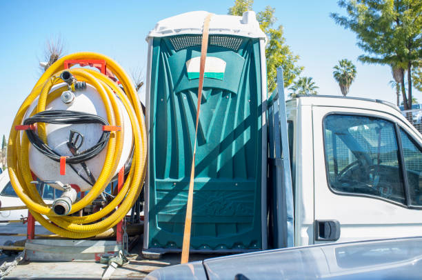 Porta potty delivery and setup in Minnetrista, MN